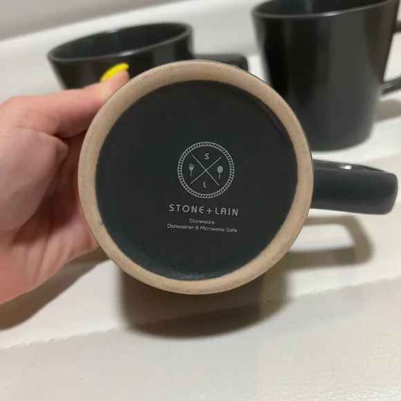 Stone + Lane Black Matte Celina Stoneware Partial Set - Picture 4 of 11